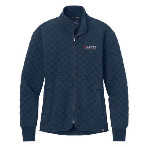 Brooks Brothers® Women’s Diamond Quilt Full-Zip Thumbnail