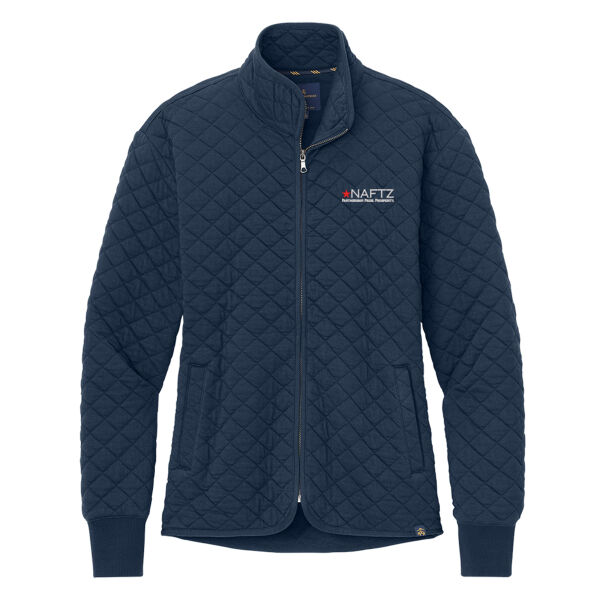 Brooks Brothers® Women’s Diamond Quilt Full-Zip Thumbnail