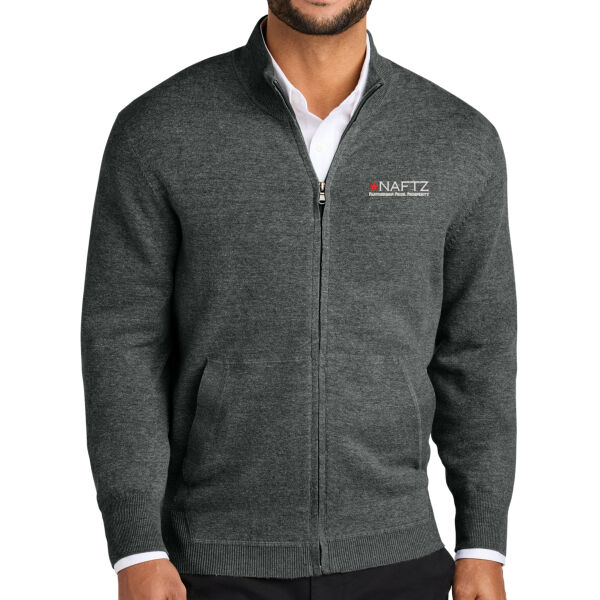 Easy Care Full-Zip Sweater Thumbnail