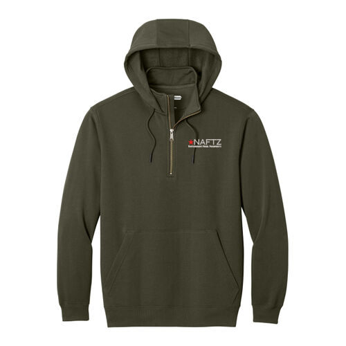 CornerStone® Tough Fleece 1/4-Zip Hoodie Thumbnail