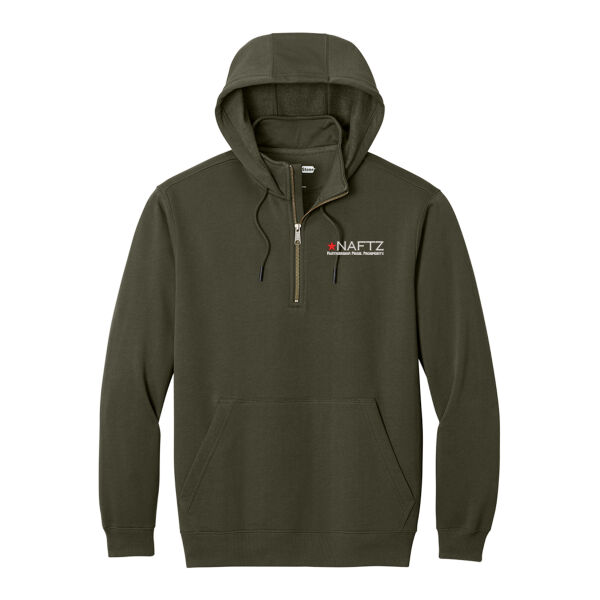 CornerStone® Tough Fleece 1/4-Zip Hoodie Thumbnail