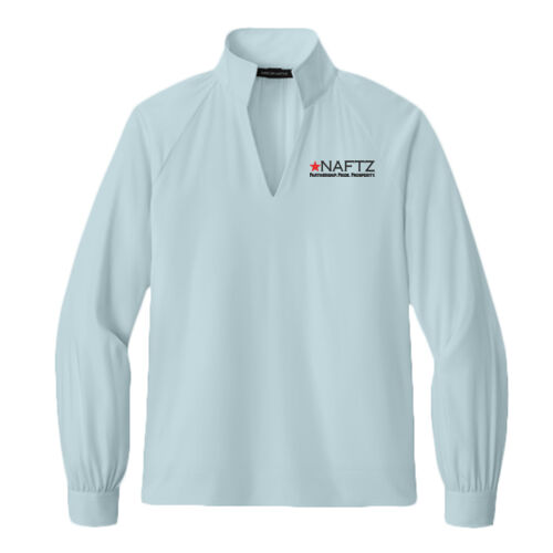 Mercer+Mettle® Women’s Long Sleeve Buttery Soft Popover Blouse Thumbnail
