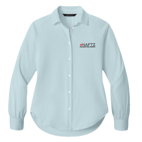 Mercer+Mettle® Women’s Long Sleeve Buttery Soft Blouse Thumbnail