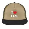 Flat Bill Snapback Trucker Cap Thumbnail